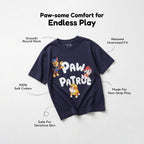 Paw Patrol Navy Blue Kids  T-Shirt