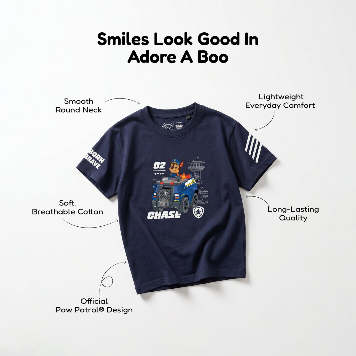 Chase Paw Patrol Action Print Kids T-Shirt
