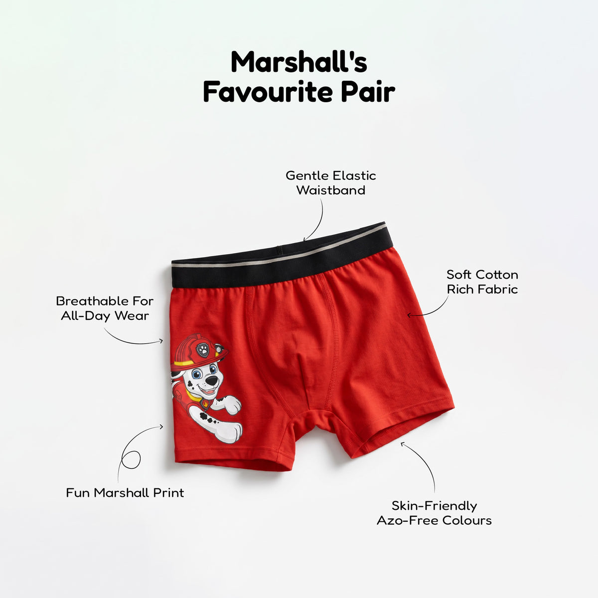 Brave Marshall Kids Boys Trunks – PAW Patrol Dino Movie©