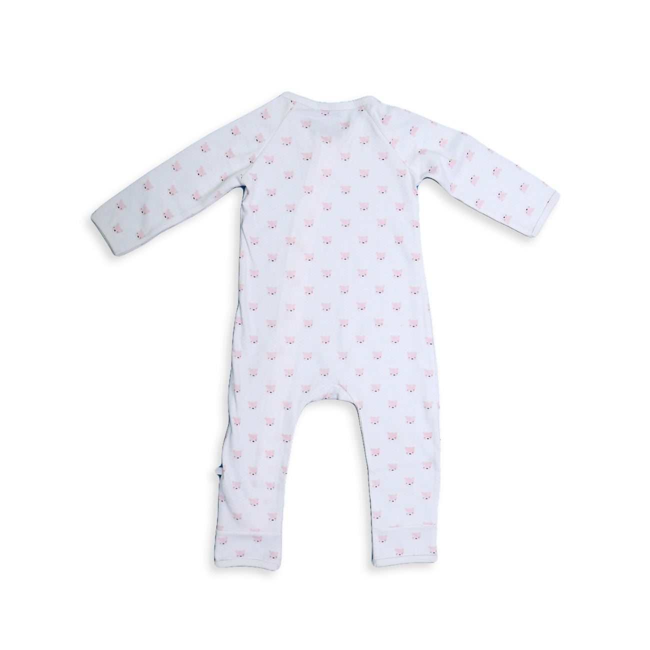 piglet printed baby romper night dress back