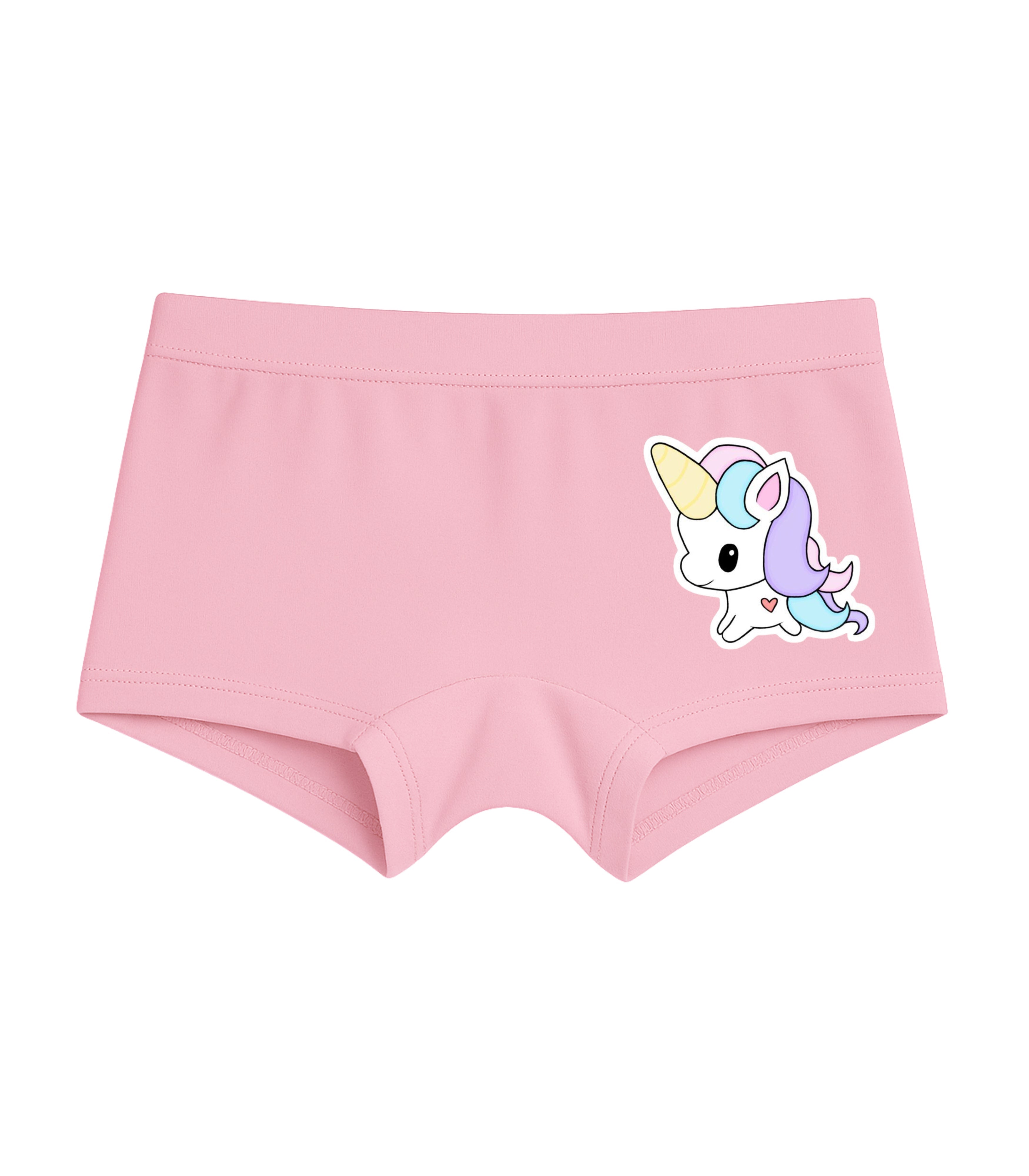 Unicorn Printed Pink Panty for Girls
