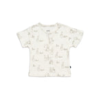 rabbit printed cotton baby clothes tshirt