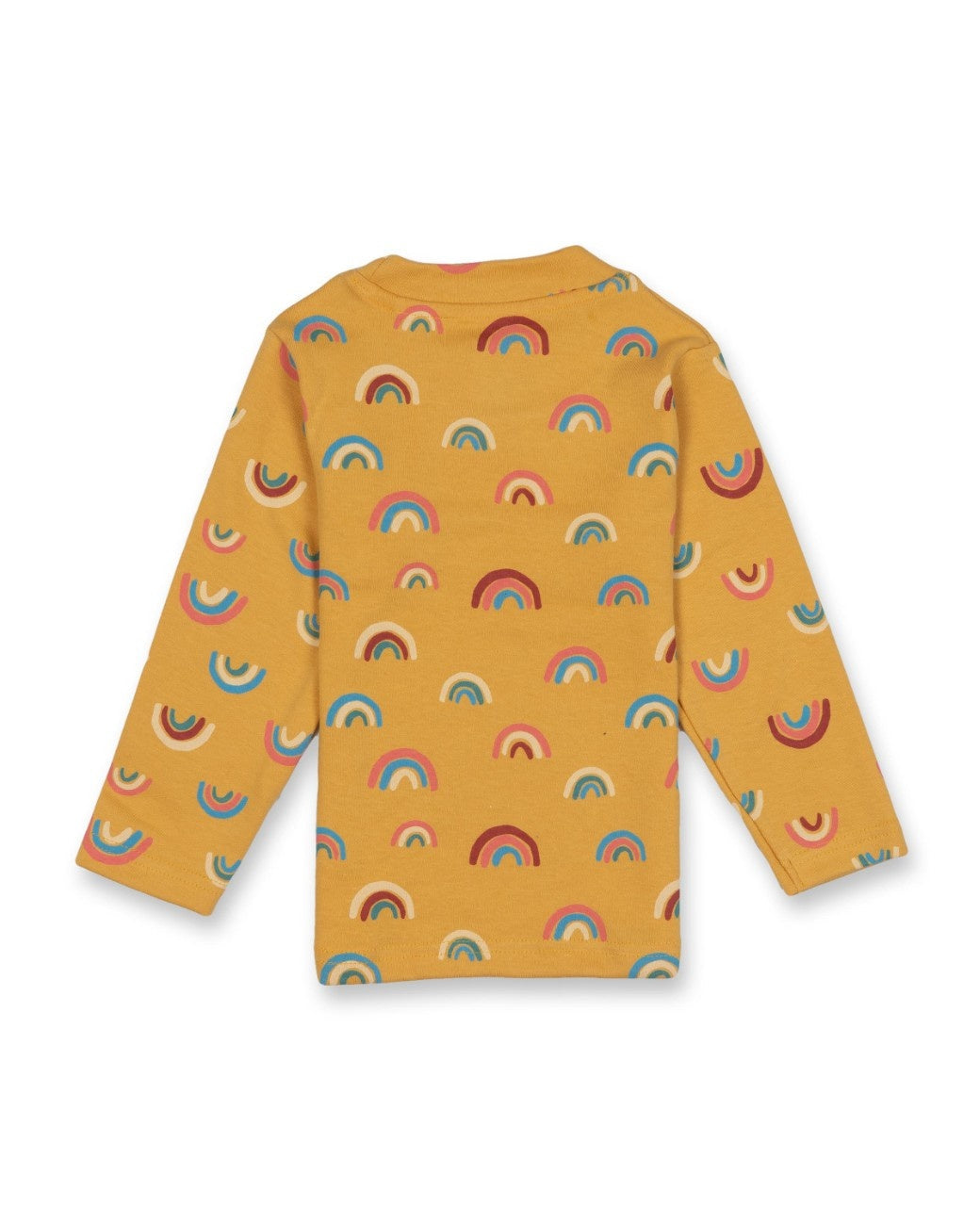 rainbow printed full sleeve kids tshirt pajama back