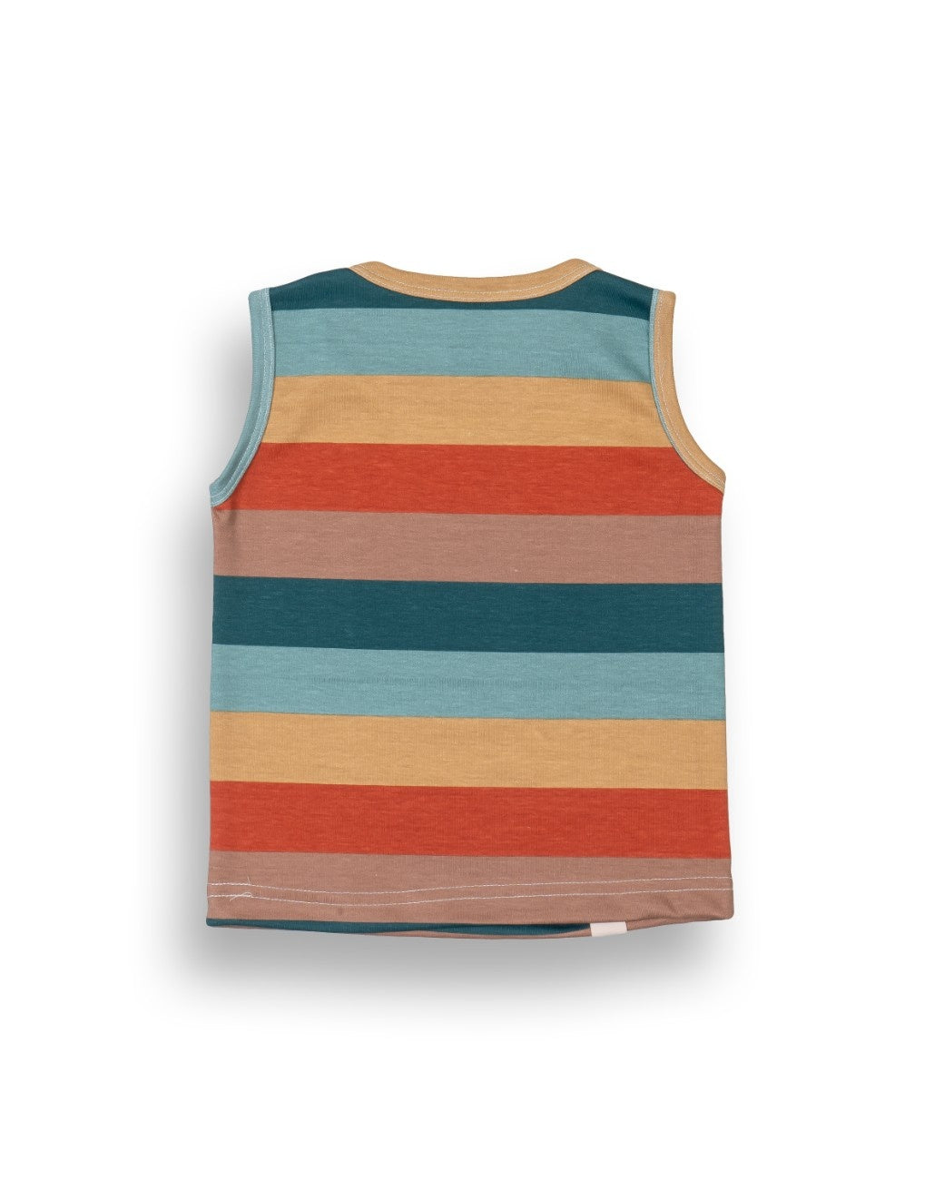 Colour Stripes Kids Clothing Set back