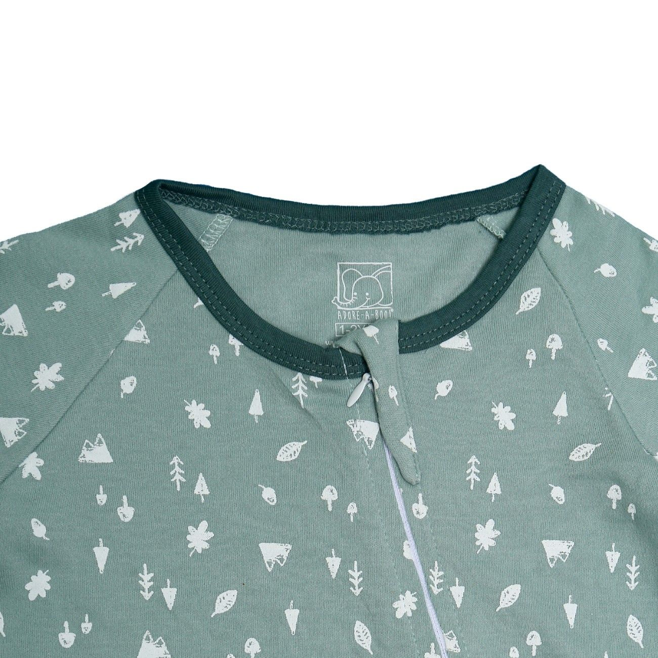 everest printed baby cotton night dress suit