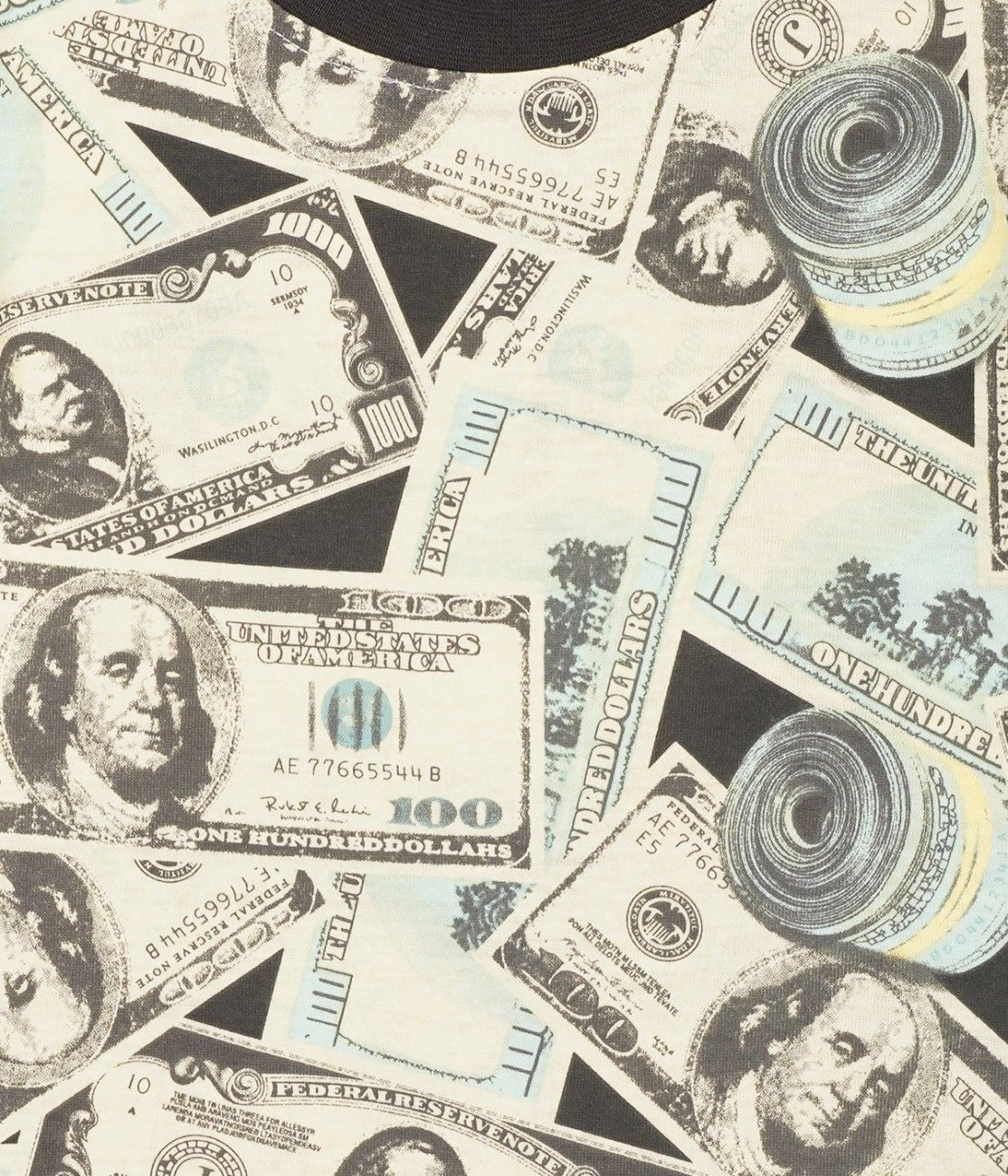 kids night dress us doller printed set closeup