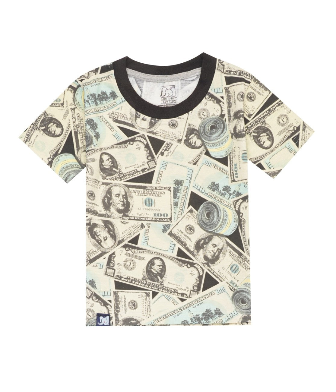 kids night dress us doller printed tshirt