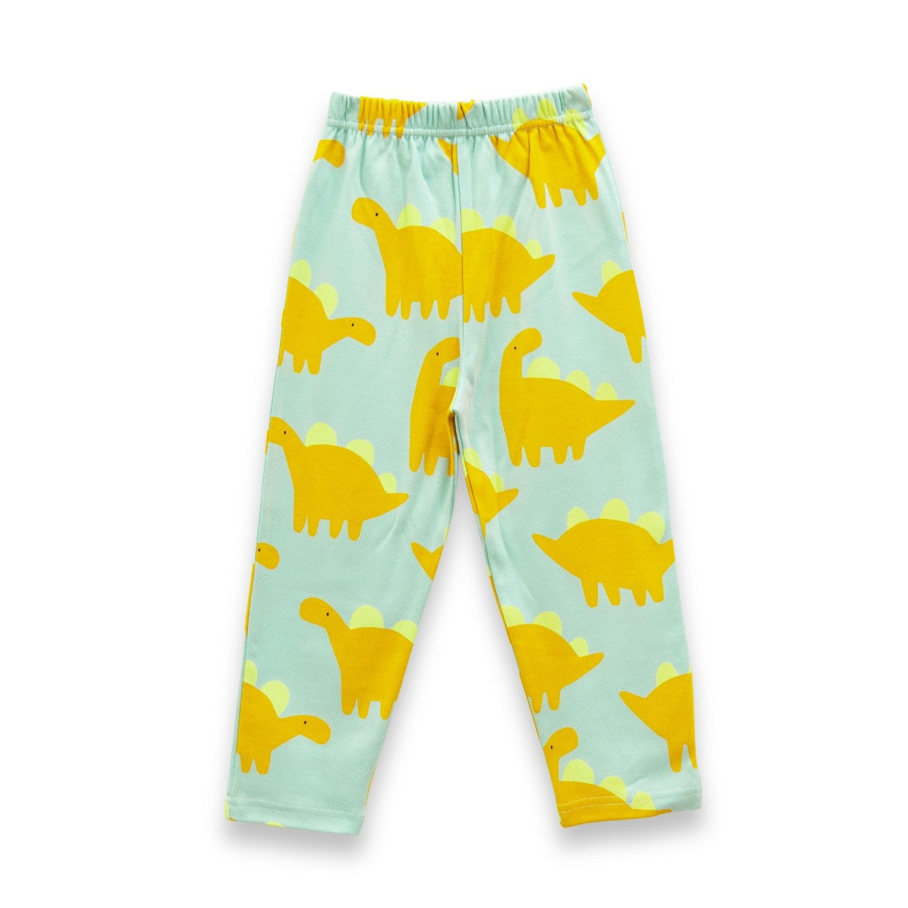 yellow dinosaur kids pyjama set pant